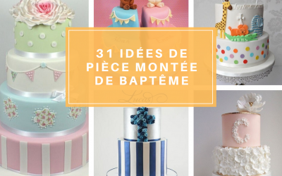 Pièce Montée de Baptême