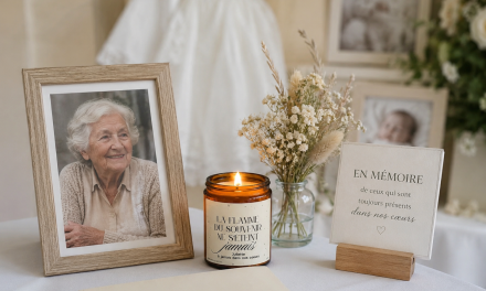 Table des absents au baptême : créer un espace mémoire pour les proches disparus