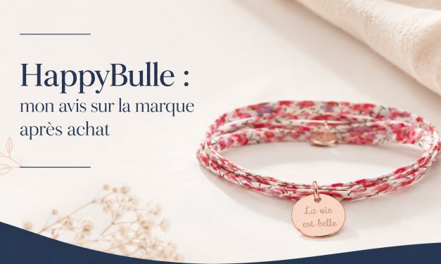 HappyBulle : mon avis sur la marque après avoir offert un bracelet personnalisé pour un baptême